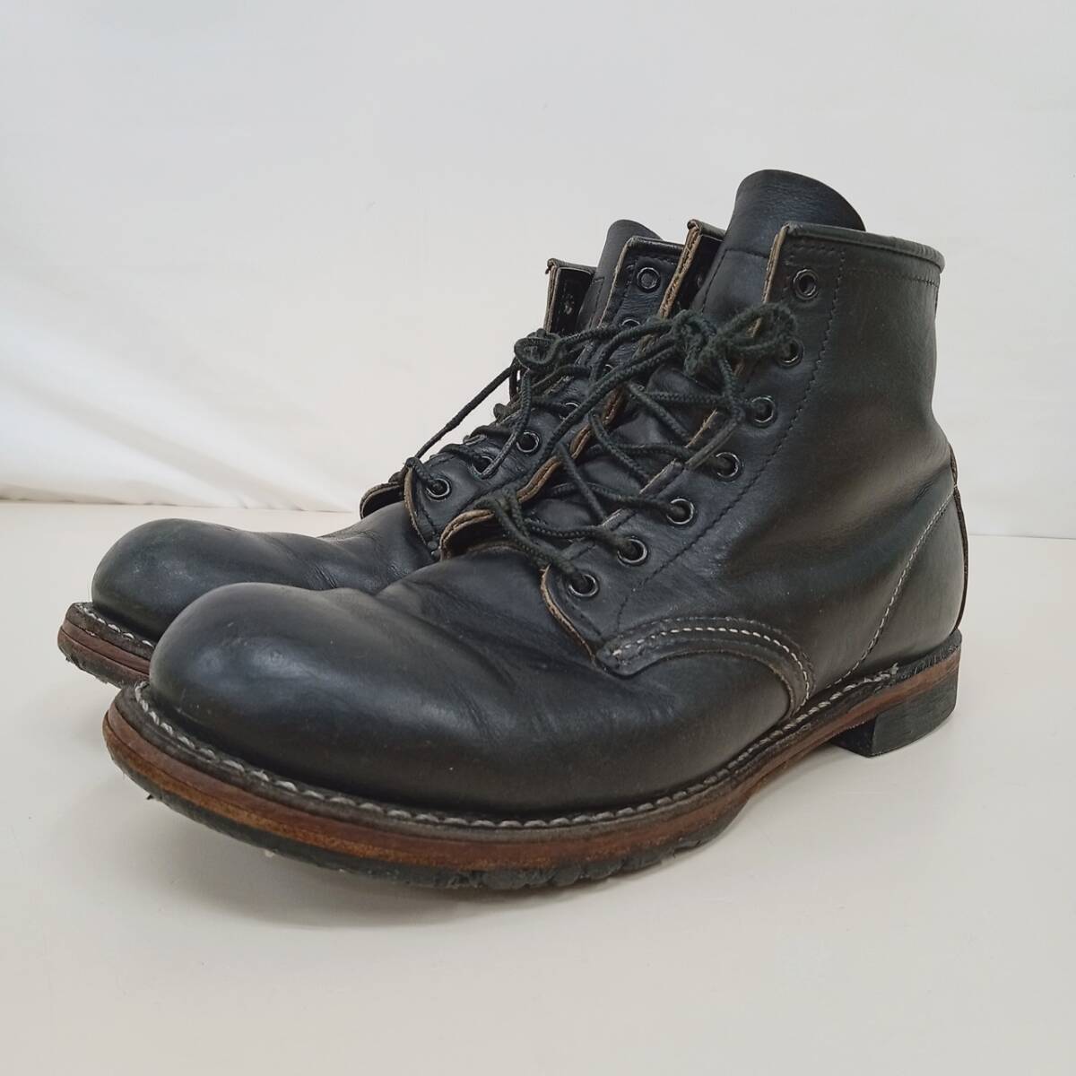 ○古4518 RED WING レッドウィング 9014 ベックマン ブーツ US8D 26.0