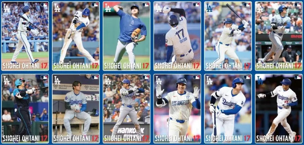 大谷翔平 50-50達成記念 ポストカード×24枚_2