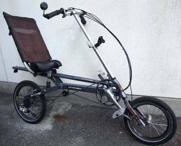 タルタルーガ Tartaruga Type-R セミリカンベント 激安出品(小径車 