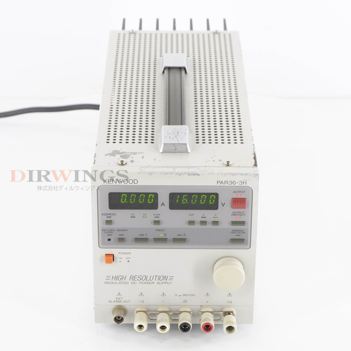 DW 8日保証 3台入荷 PAR36-3H KENWOOD 0-36V 3A ケンウッド REGULATED DC POWER SUPPLY ...