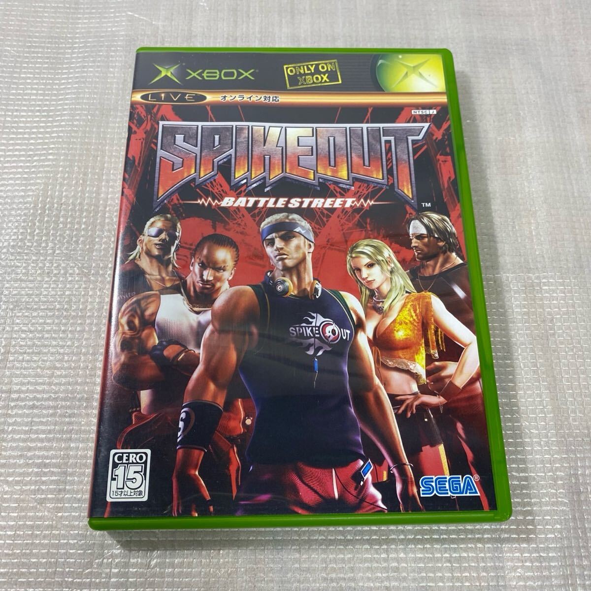 XBOX スパイクアウト バトルストリート SPIKEOUT 初代 ゲーム ソフト