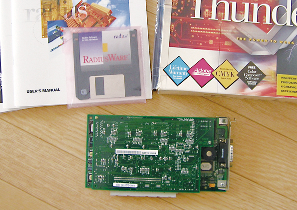 Radius Thunder IV GX1152 NuBusカード ジャンク □□Radius Thunder IV GX 1600 NuBusビデオカード 中古(Mac用)｜売買