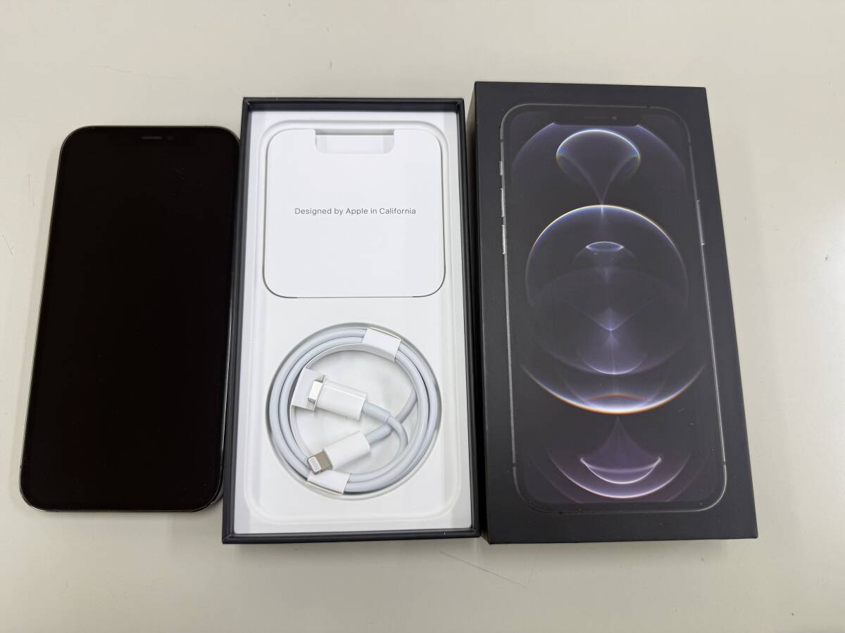 ★１円売切り★iphone12PRO　256GB　グラファイト　SIMフリー　動作OK♪_1