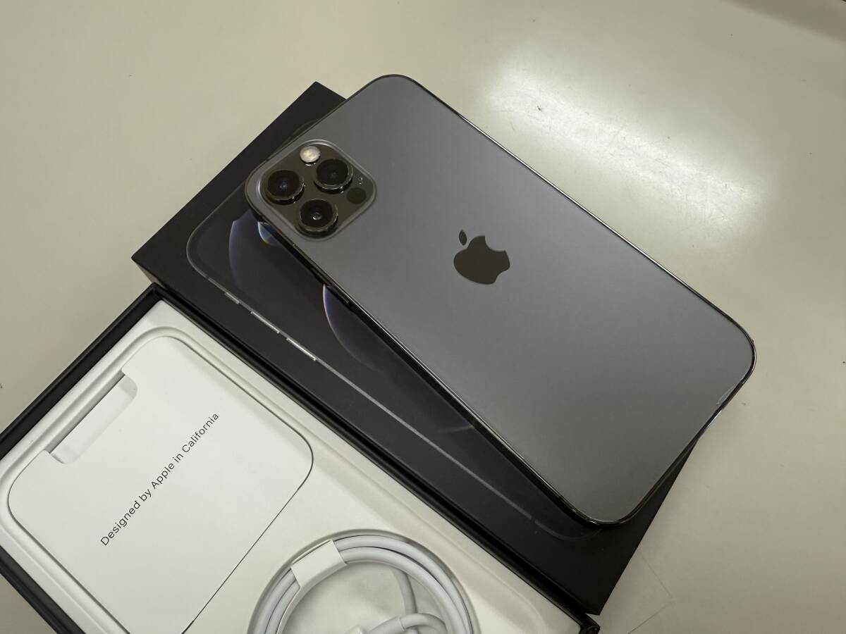 ★１円売切り★iphone12PRO　256GB　グラファイト　SIMフリー　動作OK♪_2