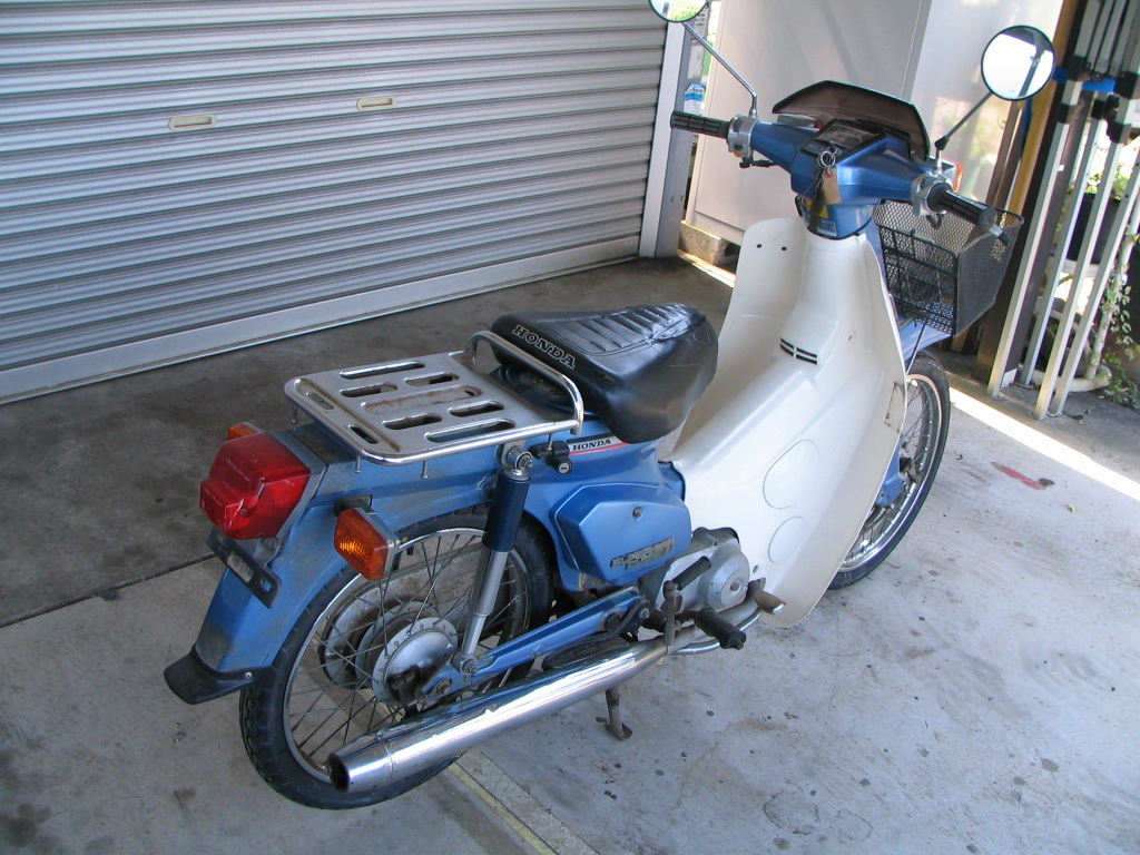 ホンダ　スーパーカブ50 エコノミー　実働　書類・鍵あり 　タイヤ・バッテリー新品　現状販売_2