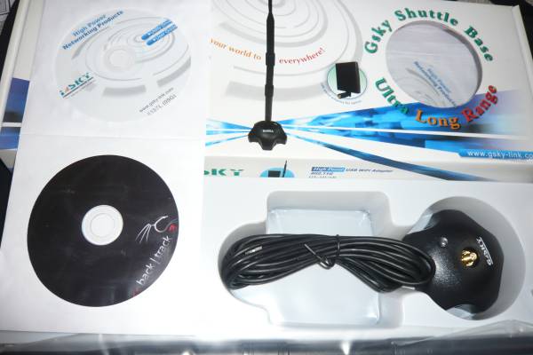 GSKY LINK GS-30USB-90　USB WiFi アダプター GSKY LINK USB WiFi Adapter GS-30USB-90 未使用(無線LAN)｜売買された