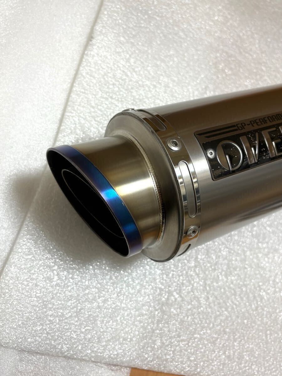 送料無料 希少良品 over gp チタン サイレンサー 60.5 ZRX1200DAEG
