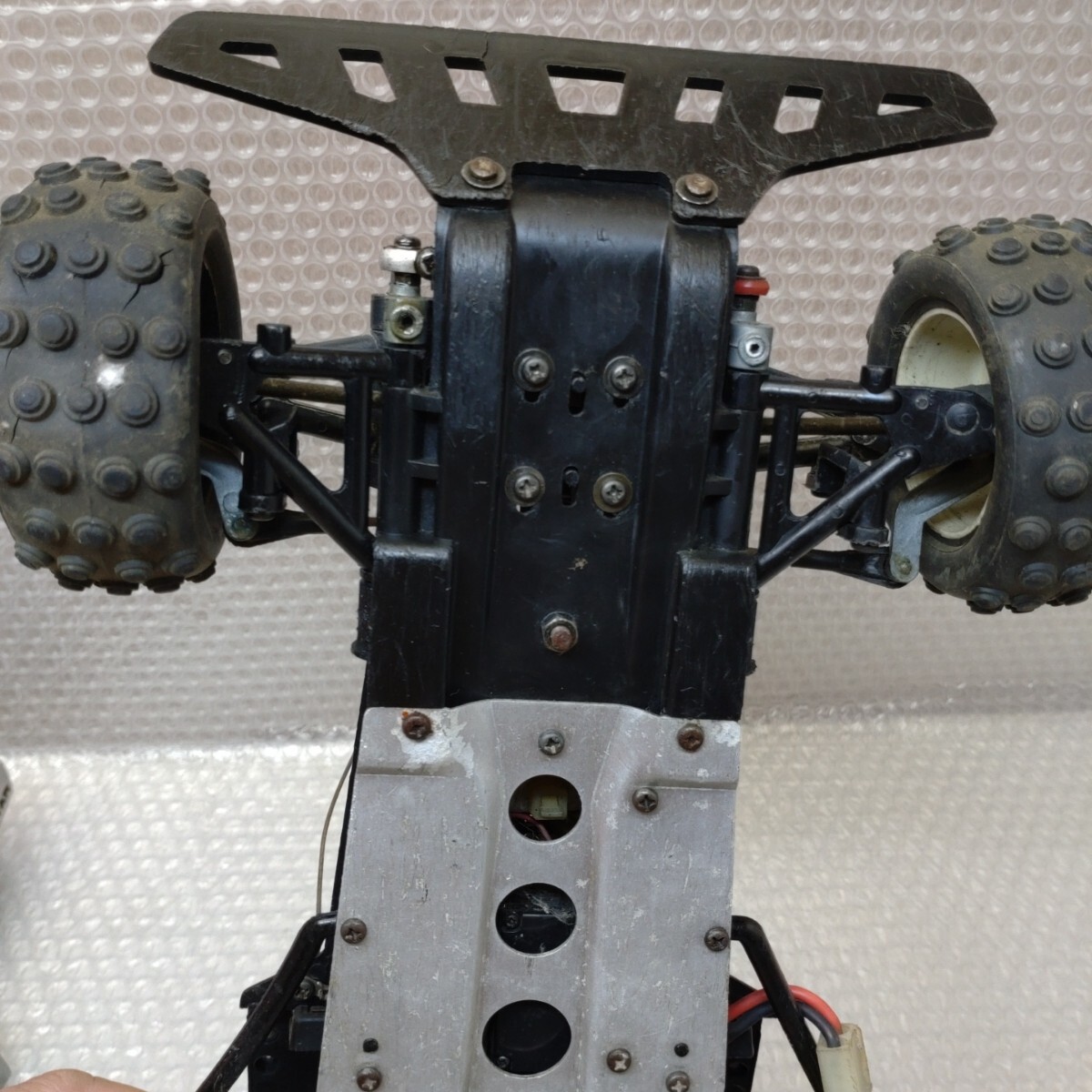 当時物♪プログレス4WS本体 電動RCラジコン京商KYOSHOサーボ受信機