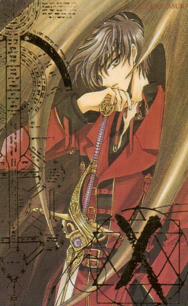 ☆X(エックス) CLAMP ASUKA(あすか) 傷有☆テレカ50度数未使用wz_4(X