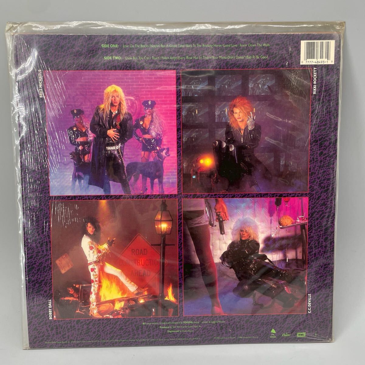 POISON ポイズン Open Up and Say… ahh! LP レコード ビンテージ レトロ ロック_2