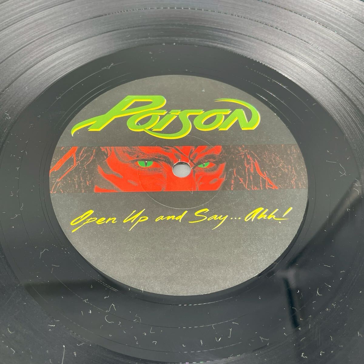 POISON ポイズン Open Up and Say… ahh! LP レコード ビンテージ レトロ ロック_5