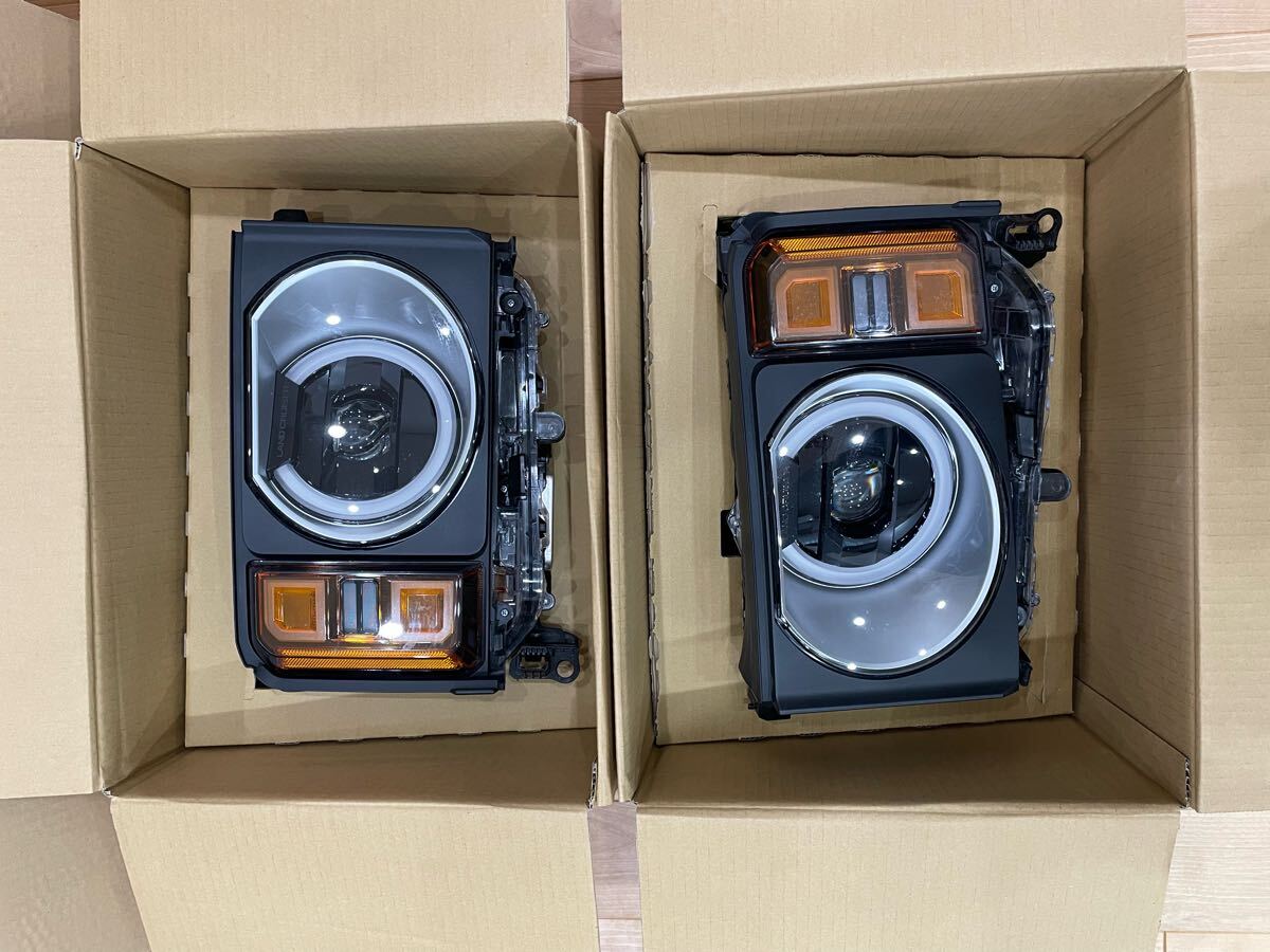 TOYOTA ランドクルーザー250 純正 丸目 ヘッドライト左右セット 中古品 ランクル250 VX_1