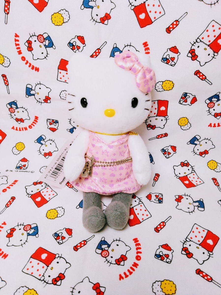 サンリオ 2002年物 手足可動 キティちゃん 人形 ぬいぐるみ 当時 レア
