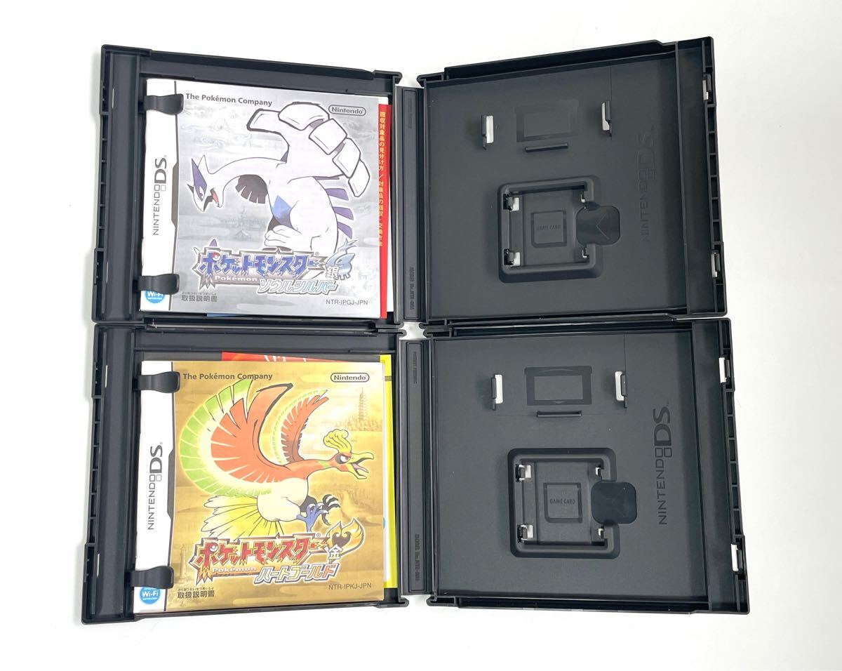 空箱 取説のみ 任天堂 DS ポケットモンスター ハートゴールド / ソウル