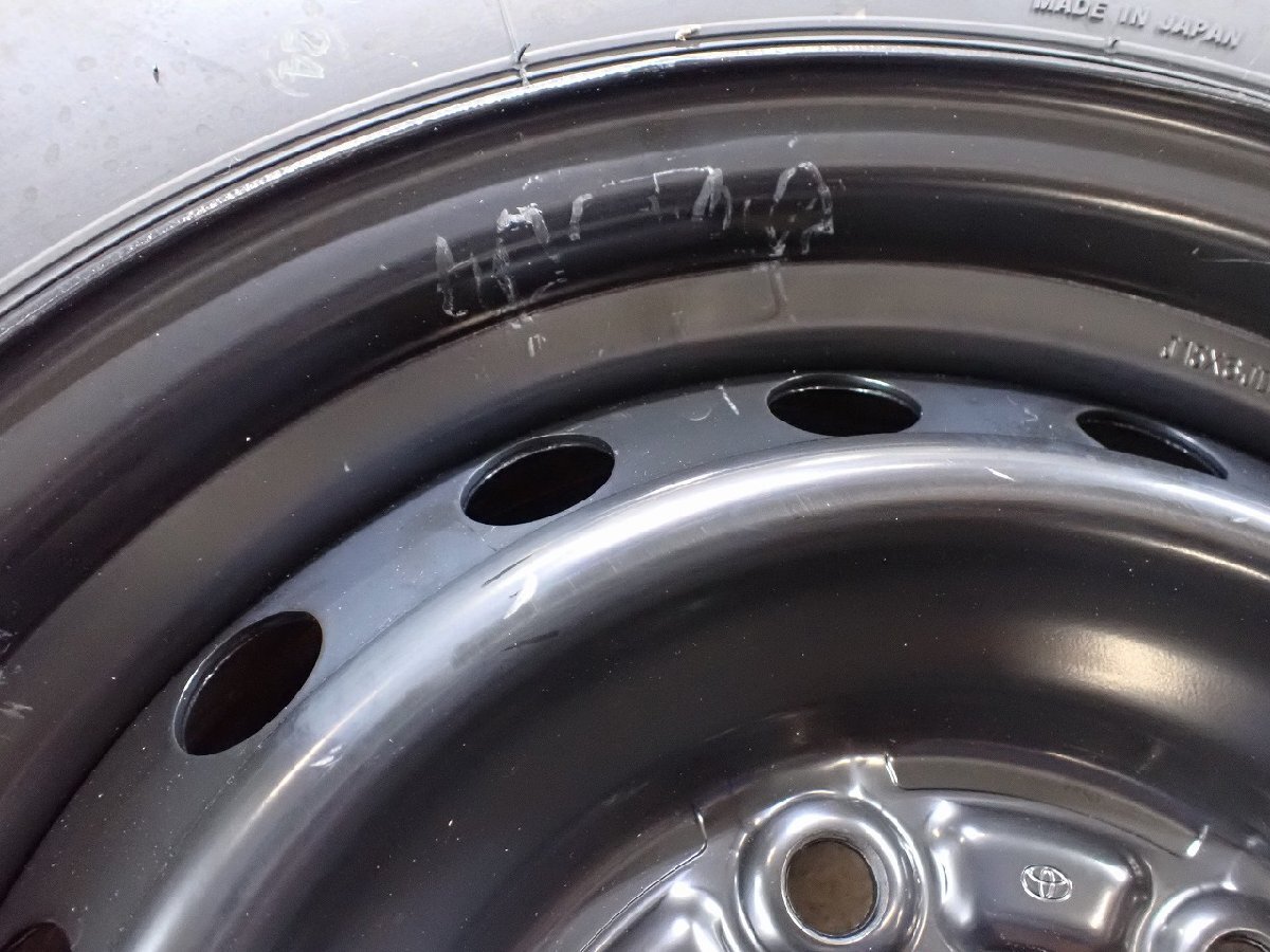 YS18474【送料無料195/80R15 107/105LT】トヨタ純正スチール ハイエース純正 BS RD613 2022年製●15×6J 139.7/6H ET約35●_8
