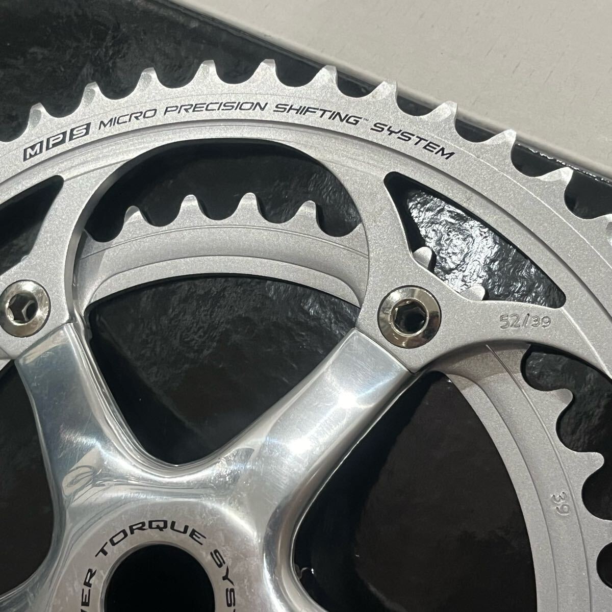 未使用】campagnolo veloce クランクセット 170mm 52t/39t パワー