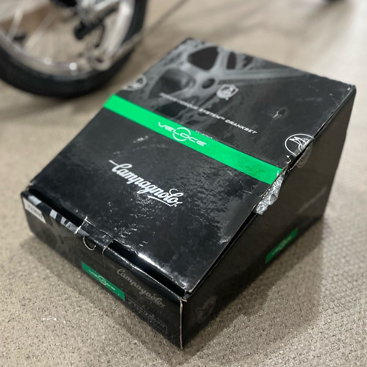 未使用】campagnolo veloce クランクセット 170mm 52t/39t パワー