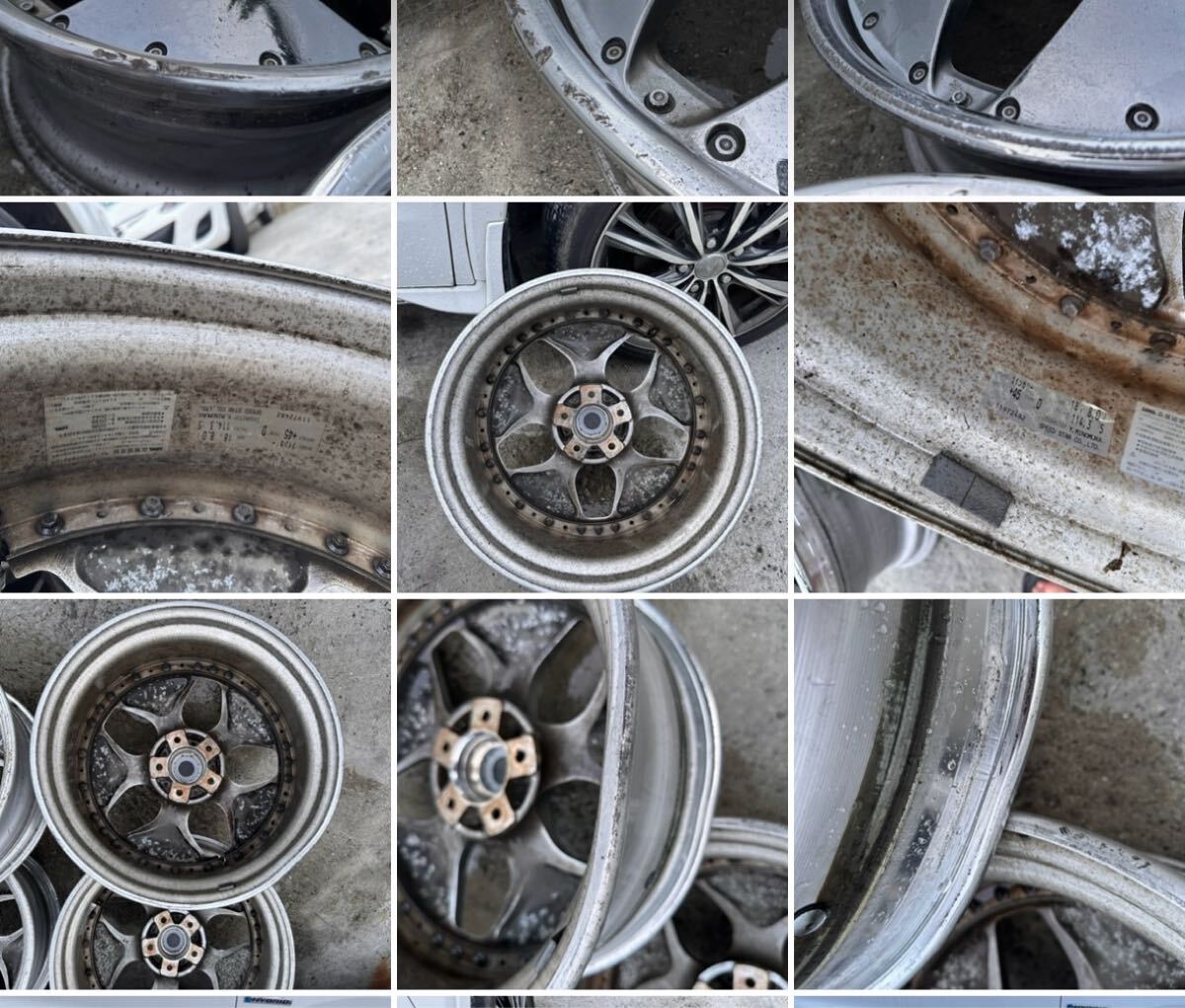 SSR SPEED STAR ワイザーツインガー +46 ホイールJ数　18X8.0J. PCD 114.3_10