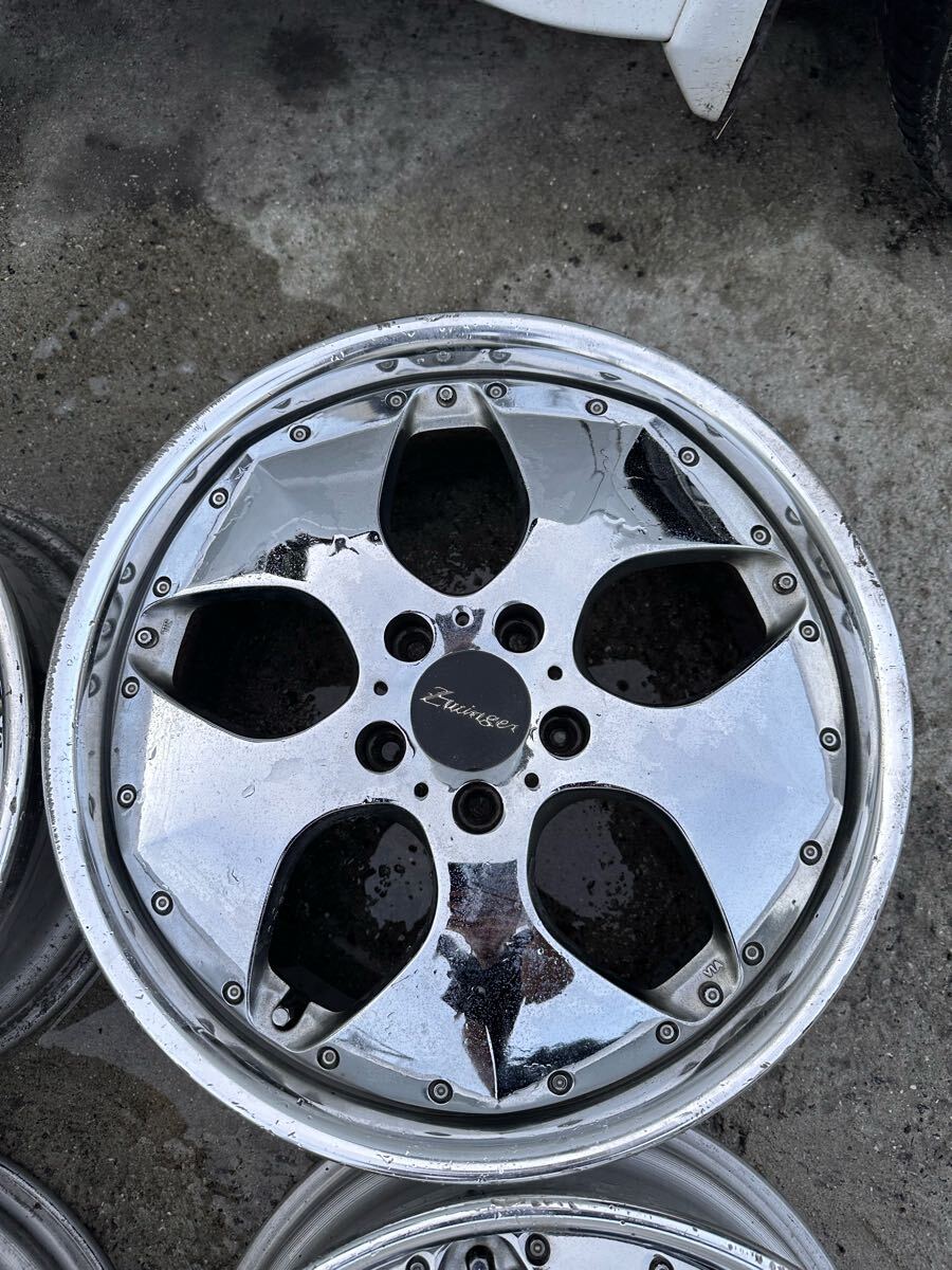 SSR SPEED STAR ワイザーツインガー +46 ホイールJ数　18X8.0J. PCD 114.3_4