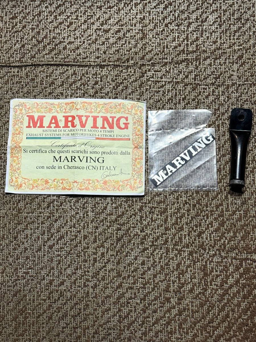 ホーク用マフラー 激レア 希少 MARVINGマービング 左出し cb250n
