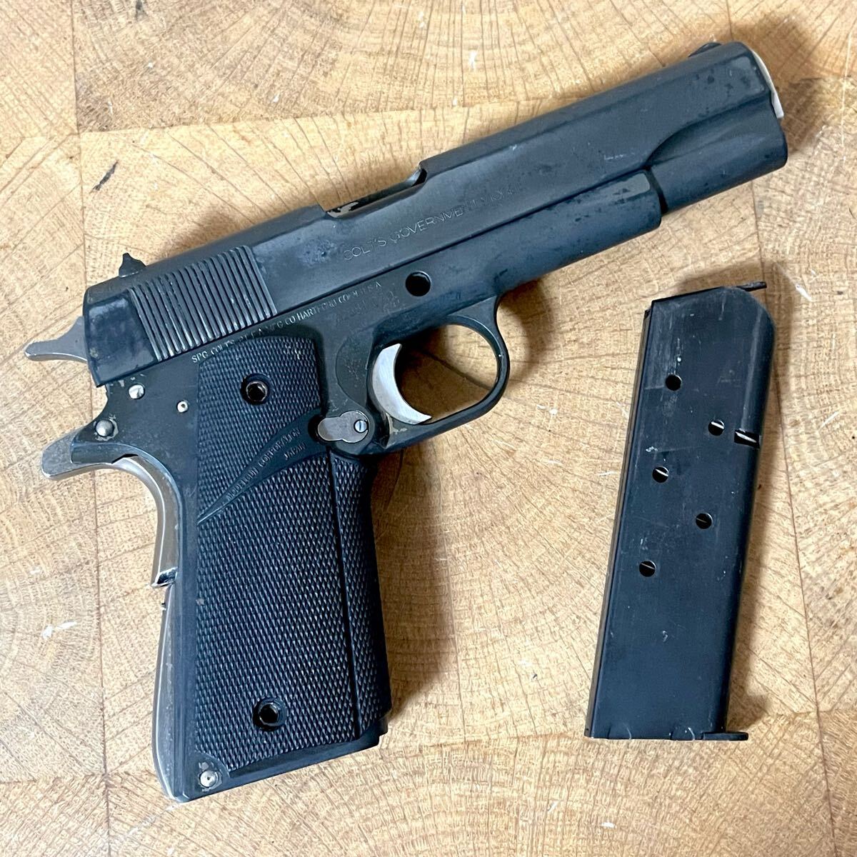 ジャンク扱い MGC モデルガン SPG刻印 COLT/コルト COLT MK.Ⅳ SERIES
