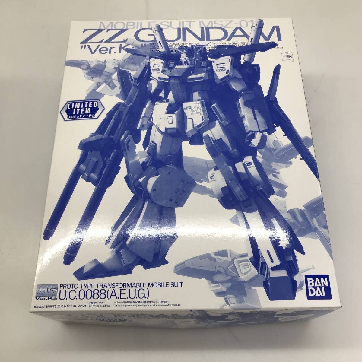 05w12931☆1円～【プラモデル】MG ダブルゼータガンダム Ver.Ka クリア