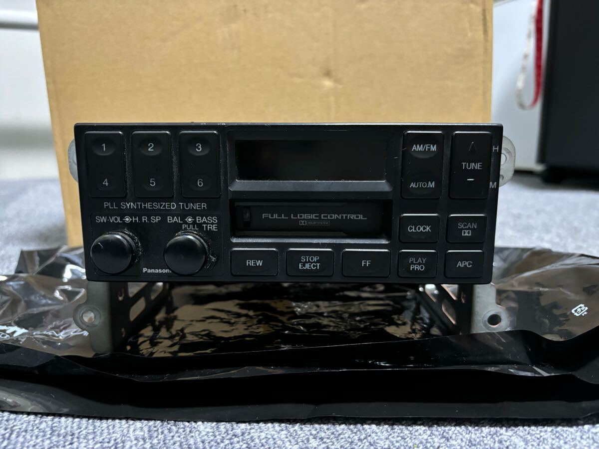 【再掲】ユーノス　ロードスター　初代（NA-6CE） 純正　オーディオ ユーノスロードスター 純正オーディオ カセットデッキ おまけ付き