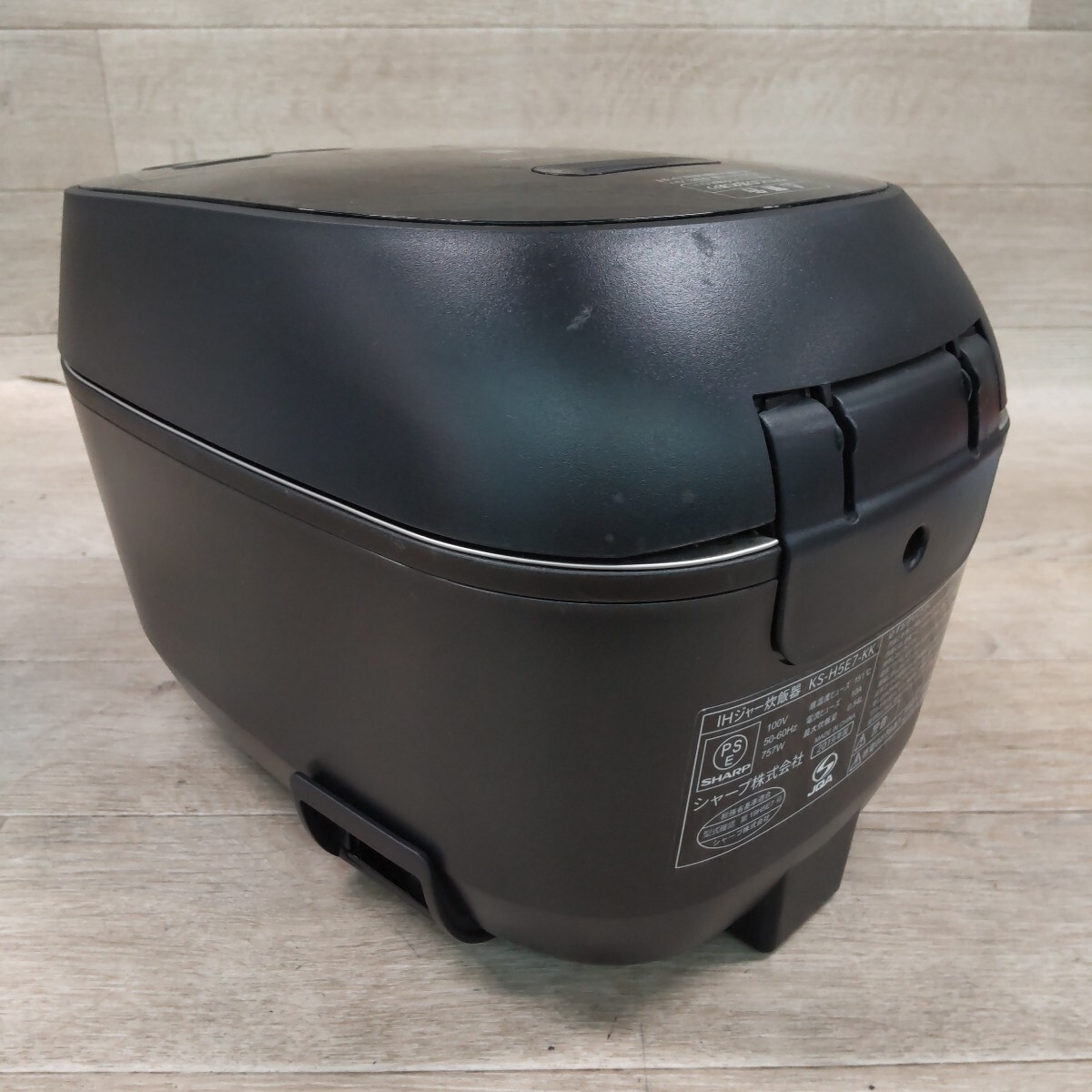 FKT-250626-74 SHARP シャープ KS-H5E7-KK IHジャー炊飯器 2019年製 