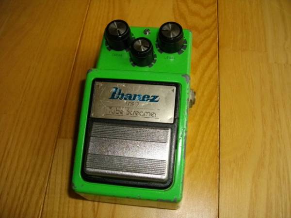 Ibanez TS9 Tube Screamer 黒ラベル 82年製 艶あり4558D(オーバー