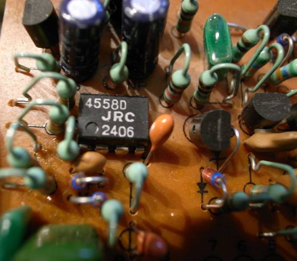 Ibanez TS9 Tube Screamer 黒ラベル 82年製 艶あり4558D(オーバー