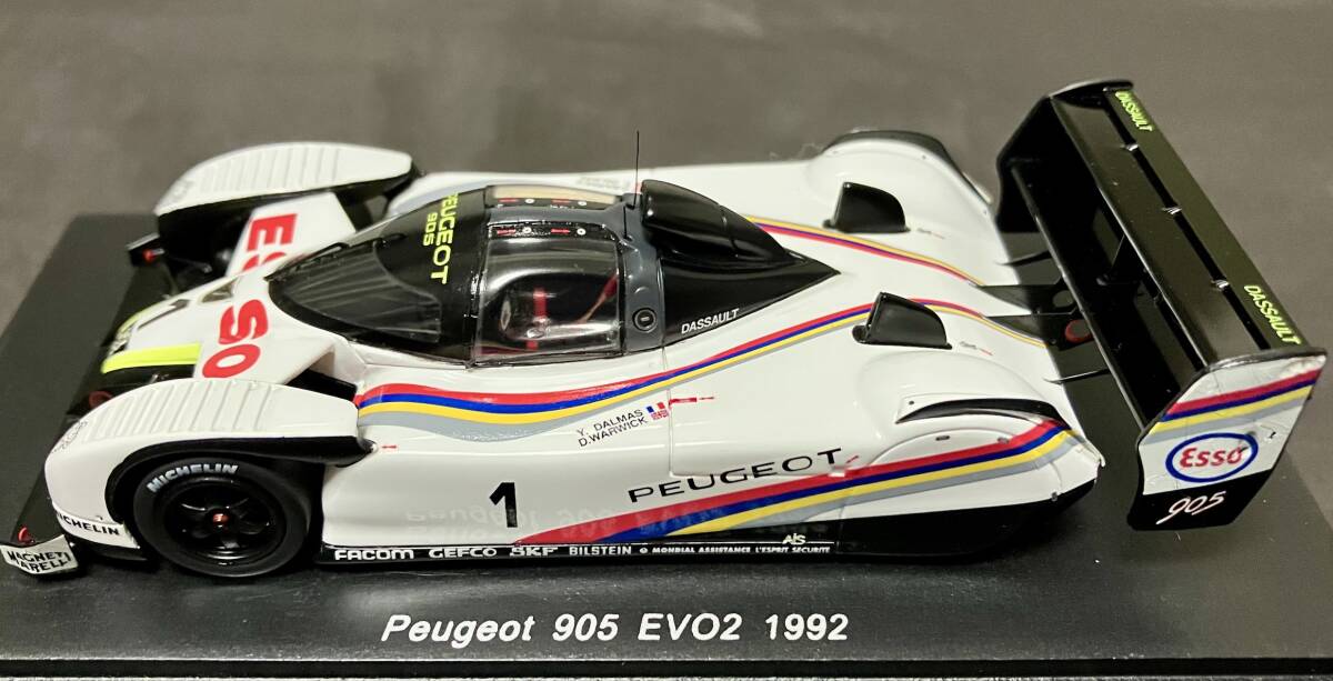 1/43 Peugeot プジョー 905 EVO2 1992年(レーシングカー)｜売買された