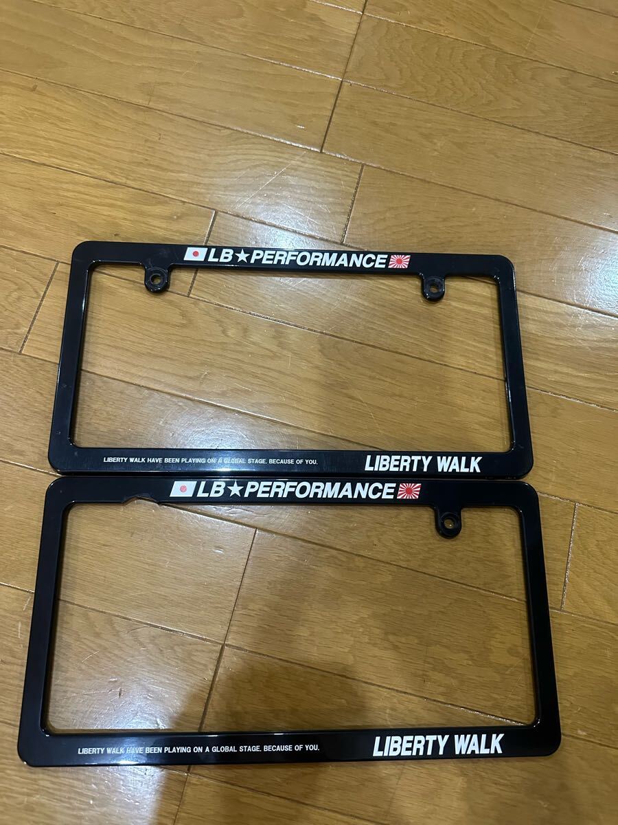 LIBERTYWALK　　リバティーウォーク　ナンバーフレーム　 ライセンスフレーム_1