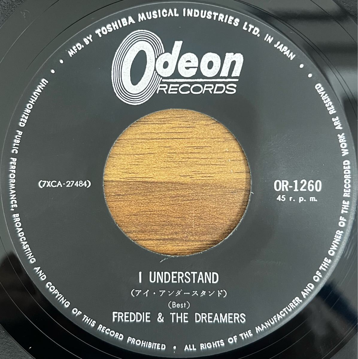 【7inch】FREDDIE & THE DREAMERS フレディとドリーマーズ - 好きなんだ / アイ・アンダースタンド / OR-1260_10