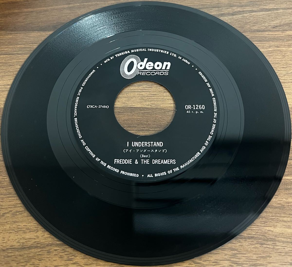 【7inch】FREDDIE & THE DREAMERS フレディとドリーマーズ - 好きなんだ / アイ・アンダースタンド / OR-1260_8