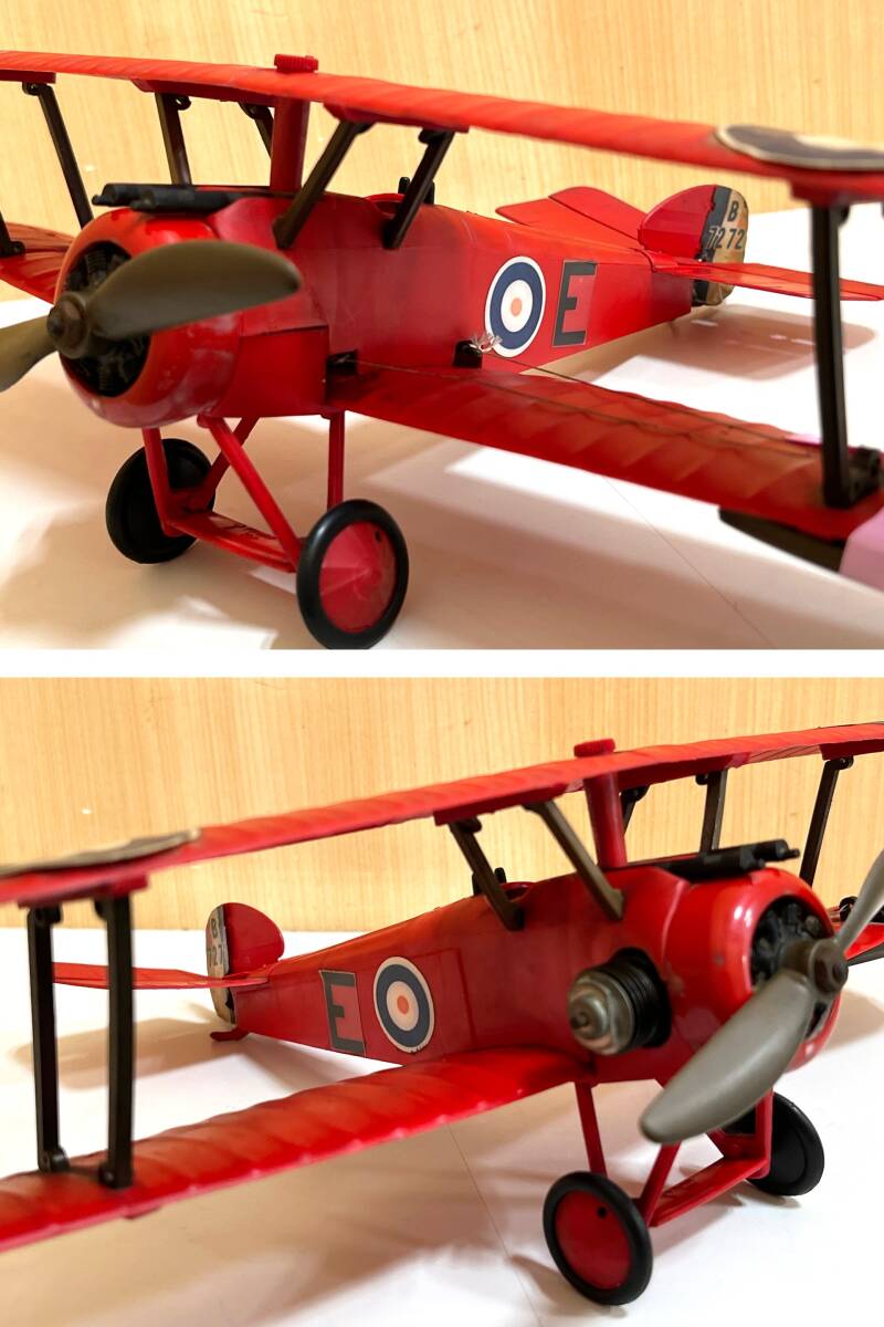 ☆【昭和レトロ】 TESTOR テスター USA製 エンジン付 プロペラ飛行機 U