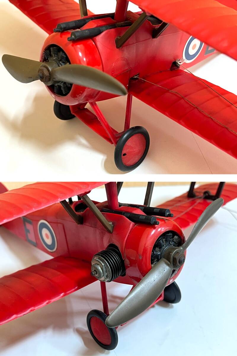 ☆【昭和レトロ】 TESTOR テスター USA製 エンジン付 プロペラ飛行機 U