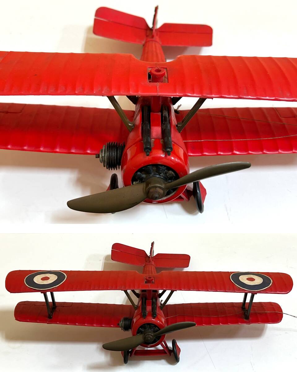 ☆【昭和レトロ】 TESTOR テスター USA製 エンジン付 プロペラ飛行機 U