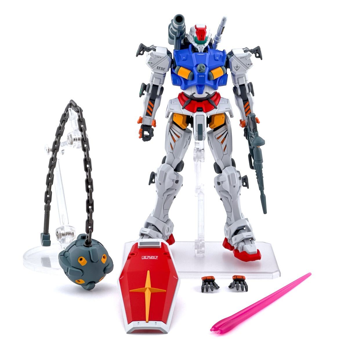 HG 1/144 セイラ専用 軽キャノン 塗装済 完成品 ガンプラ ジークアクス_10