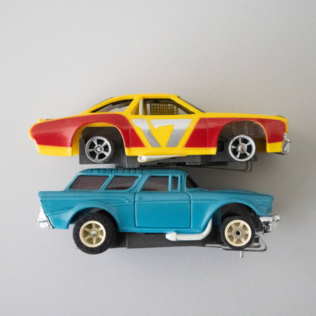 HO スロットカー 4台まとめて アメ車 フォード AFX A/FX フォード 検
