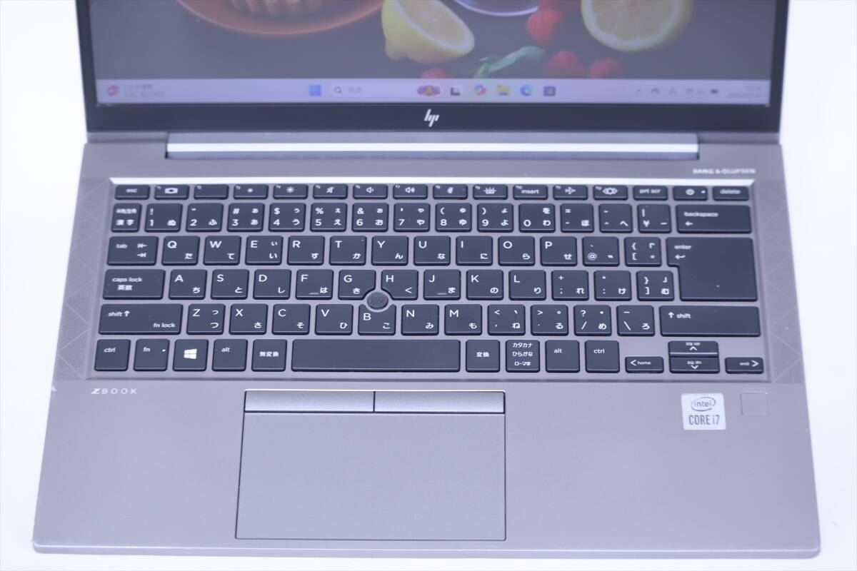 1円～ 良品 Corei7 16Gメモリ Quadro P520 HP ZBook Firefly 14 G7 i7-10510U 16G 512G 14.0FHD Wi-Fi6 Windows11 AAA評価_2