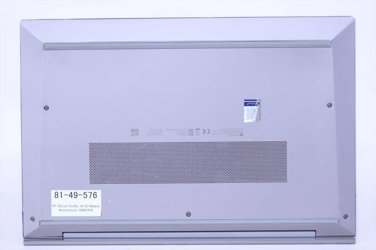 1円～ 良品 Corei7 16Gメモリ Quadro P520 HP ZBook Firefly 14 G7 i7-10510U 16G 512G 14.0FHD Wi-Fi6 Windows11 AAA評価_6