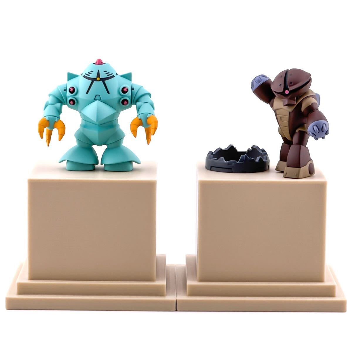 チョコサプ ゾック アッガイ 2体セット 塗装済 完成品_1