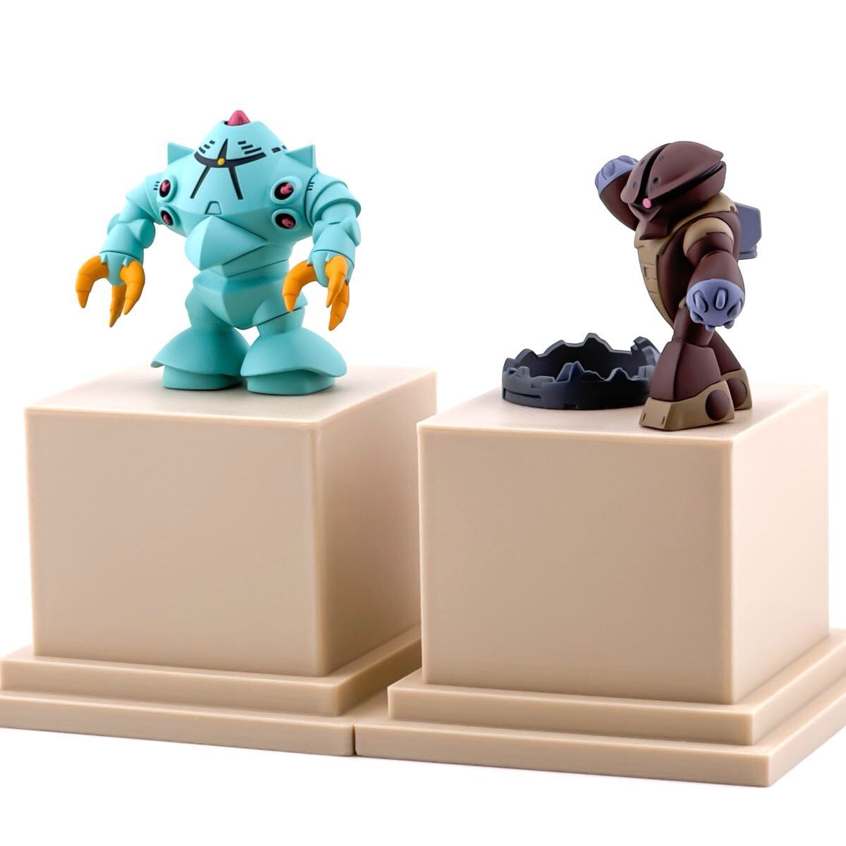 チョコサプ ゾック アッガイ 2体セット 塗装済 完成品_10