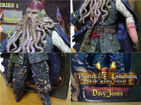 Neca パイレーツオブカリビアン フィギュア デイヴィジョーンズ Sf ファンタジー ホラー 売買されたオークション情報 Yahooの商品情報をアーカイブ公開 オークファン Aucfan Com