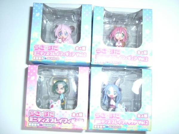 ■らきすた■らき☆すた■フィギュア４個 柊かがみ 小早川ゆたか_2