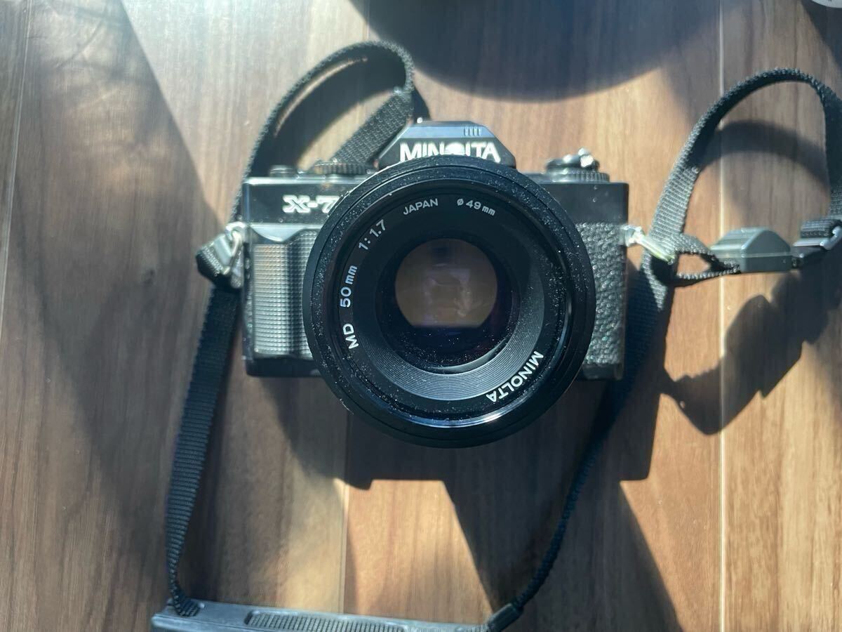 MINOLTA X-7 MD 50mm F1.7 ボディ レンズセット フィルムカメラ ミノルタ_1