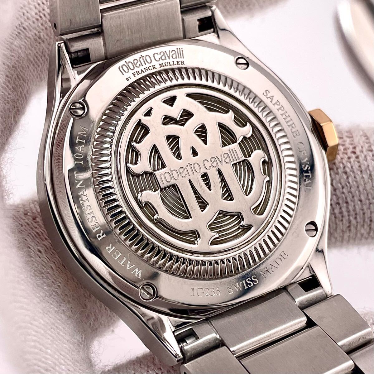 希少/稼働】roberto cavalli by FRANCK MULLER/ロベルトカヴァリ バイ 