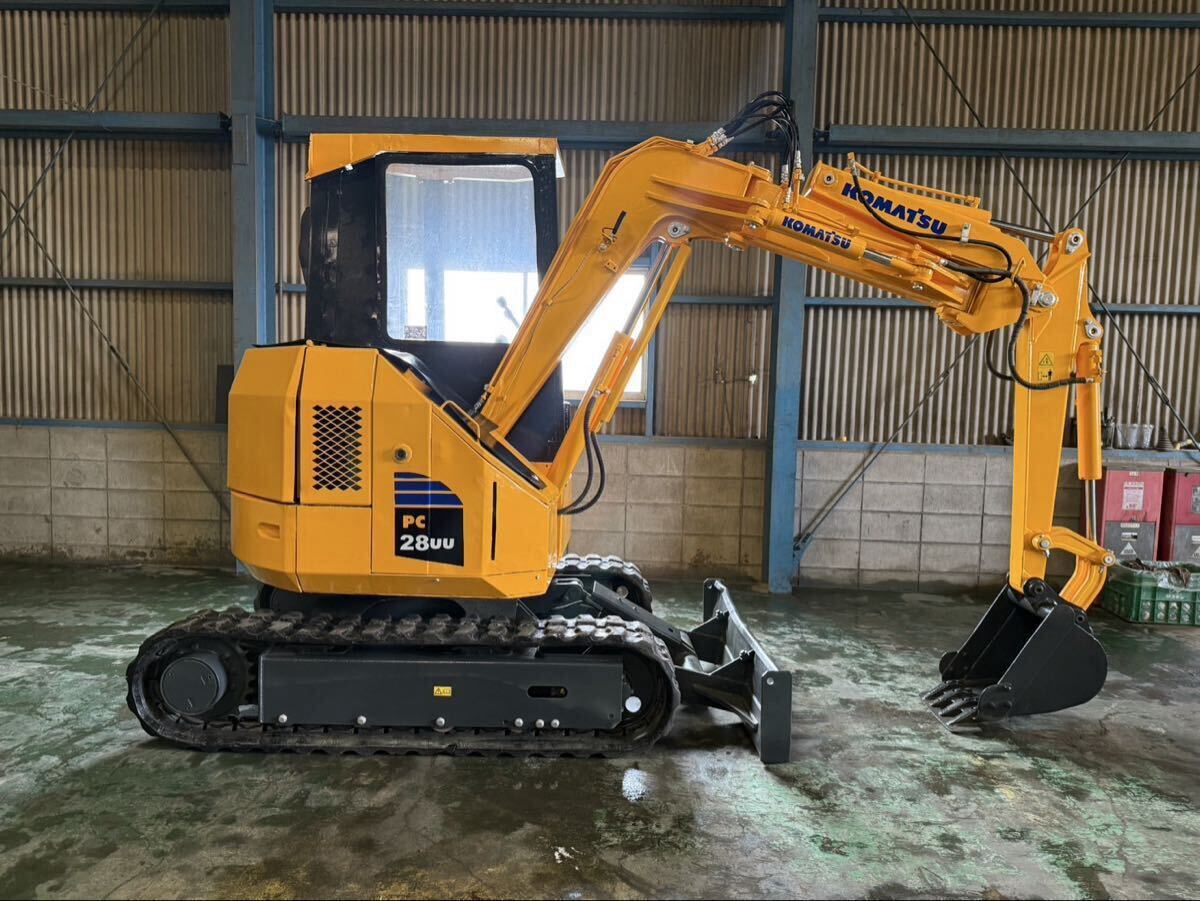 コマツ★KOMATSU★PC28UU★1822時間★ディーゼル★3トンクラスミニ油圧ショベル,ミニユンボ,バックホウ★下取り可能★愛知県発_1