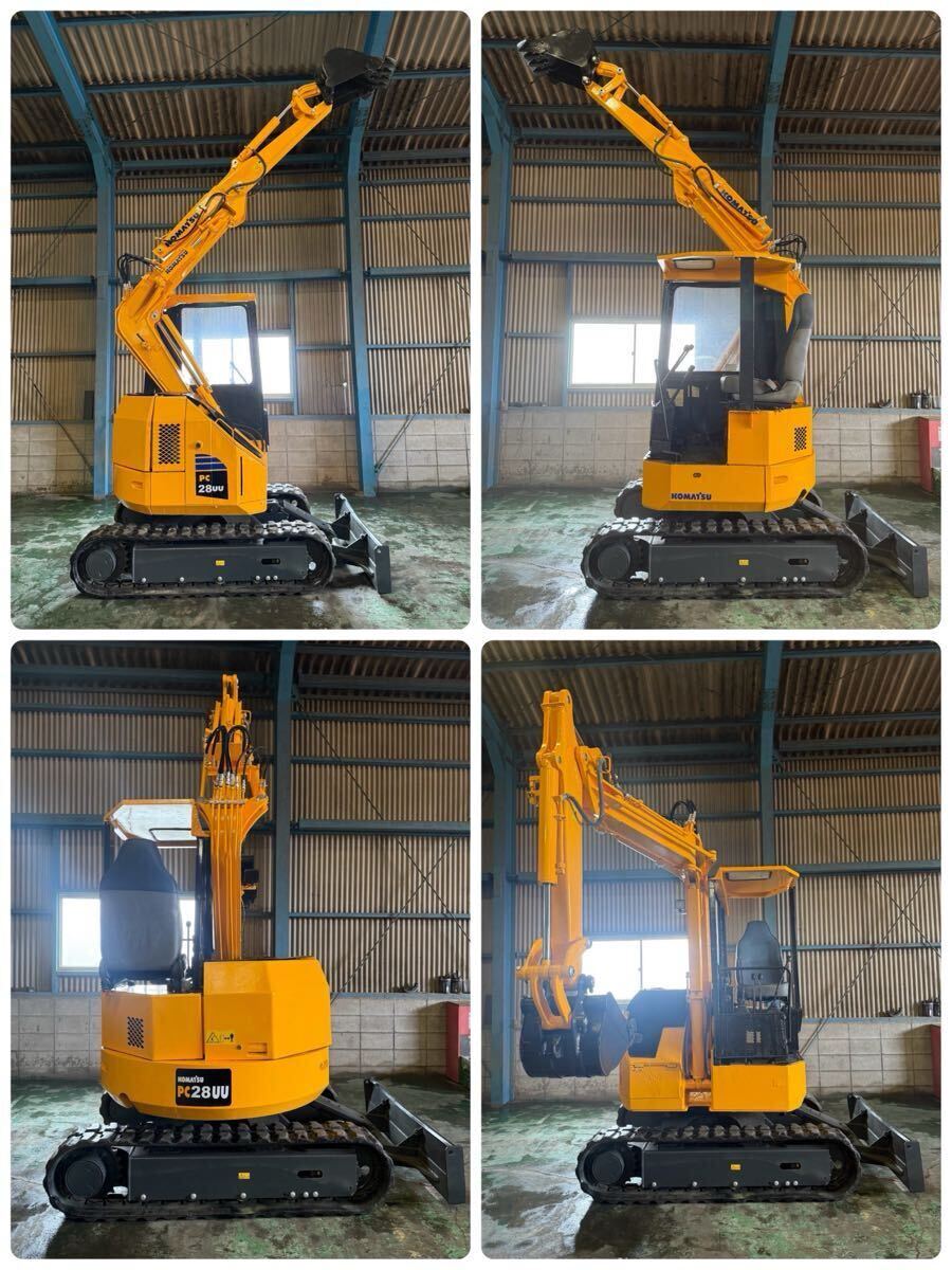 コマツ★KOMATSU★PC28UU★1822時間★ディーゼル★3トンクラスミニ油圧ショベル,ミニユンボ,バックホウ★下取り可能★愛知県発_6