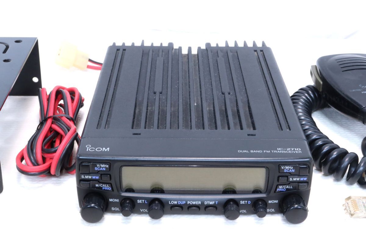 アイコム　IC-2710　20W　144／430　デュアルバンド　広帯域受信　ICOM_3